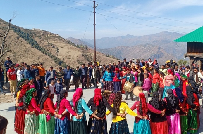 Jaunsari Diyai Celebrate in Jim Corbett