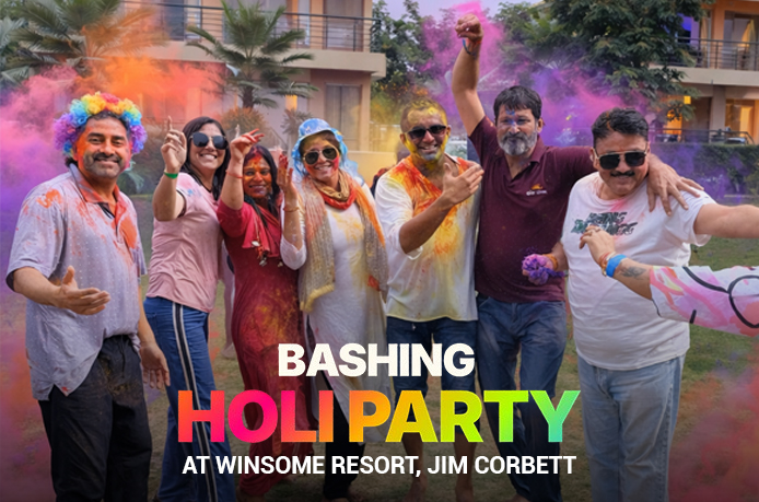 Holi Celebration in Jim Corbett