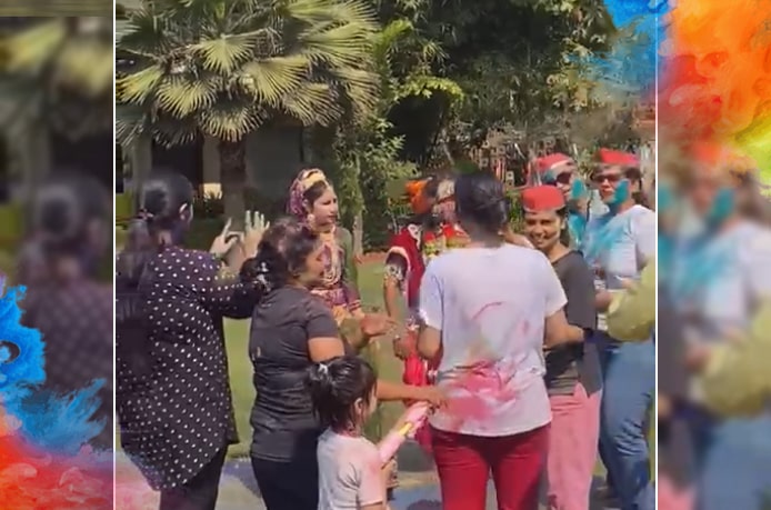 Holi Celebration in Jim Corbett