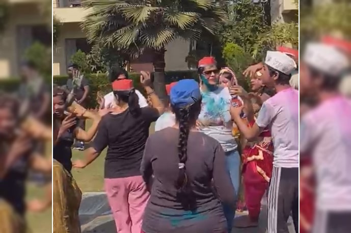 Holi Celebration in Jim Corbett