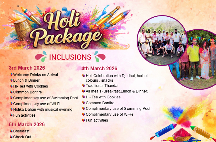Jim Corbett Holi Packages