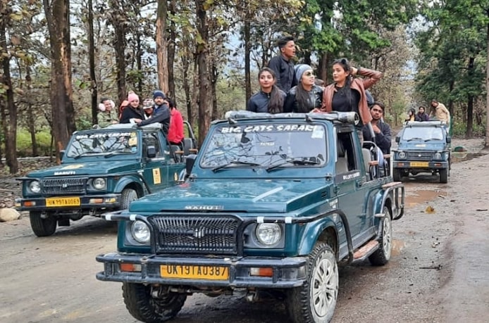 Jeep Safari in Jim Corbett