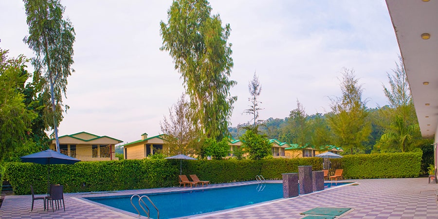 Winsome Resort 4 star resorts in jim corbett with Pool

